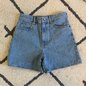 Everlane A-Line Denim Shorts